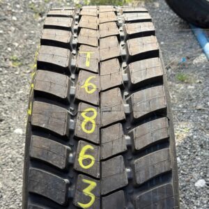 295/80R22.5 GOODYEAR OMNITRAC D 100% BIEŻNIKA 2022r NAPĘD ciężarowa (T6863)