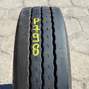 215/75R17.5 GOODYEAR KMAX T 7mm 2020r UŻYWANA OPONA CIĘŻAROWA NACZEPA P798