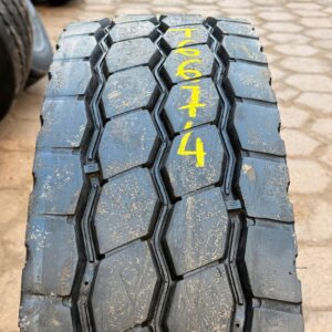 315/80R22.5 HANKOOK AM11 13-14mm 2023r PROWADZĄCA BUDOWLANA CIĘŻAROWA T6674