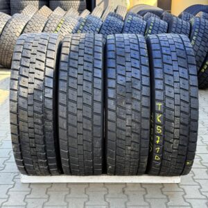 315/80R22.5 BRIDGESTONE 11-13mm KOMPLET OPONY NAPĘDOWE NAPĘD TYŁ (TK571A)