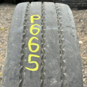 215/75R17.5 CONTINENTAL HTR2 9mm NACZEPA OPONA UŻYWANA NACZEPOWA (P665)