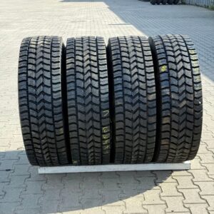 315/70R22.5 GOODYEAR 14-16mm KOMPLET OPON NAPĘDOWYCH NAPĘDOWE TYŁ (TK533A)