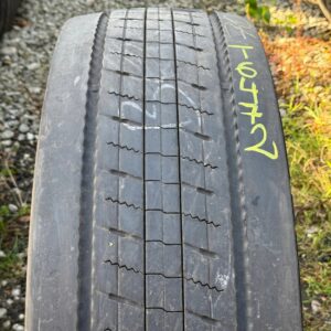 315/70R22.5 BRIDGESTONE DURAVIS R-STEER 002 10mm 2021r PRZÓD UŻYWANA T6472